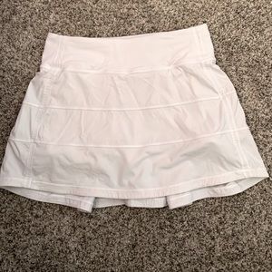 white lulu skirt